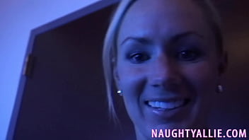 MASTURBATING AT THE TANNING SALON