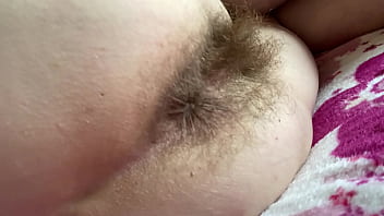 Hairy ass asshole fetish video in closeup super hairy