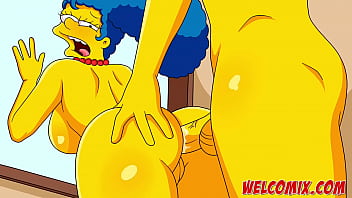 A birthday with orgy and sex! Simpsons XXX porn